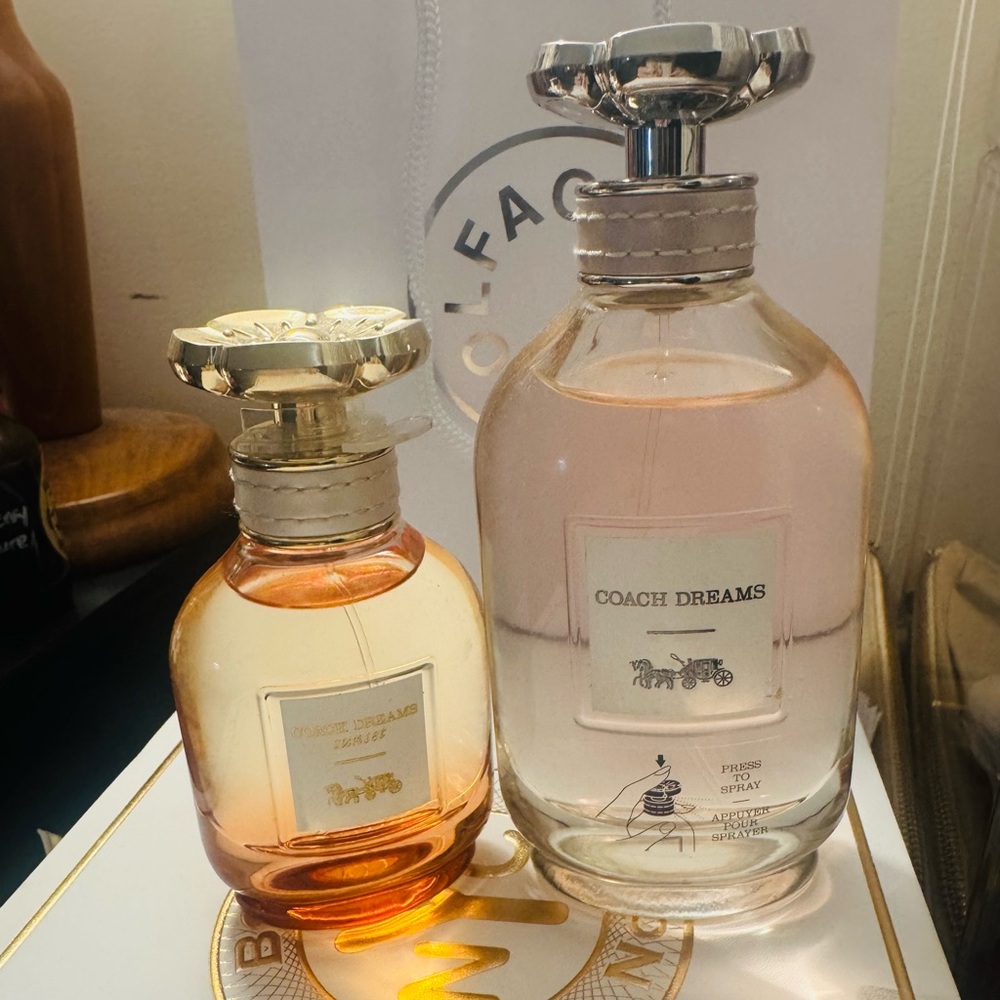 Coach Dreams Women's Fragrance Duo - Pink and Silver
